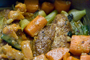 urryhuhn mit S&uuml;sskartoffel